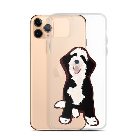 Bernedoodle iPhone Case